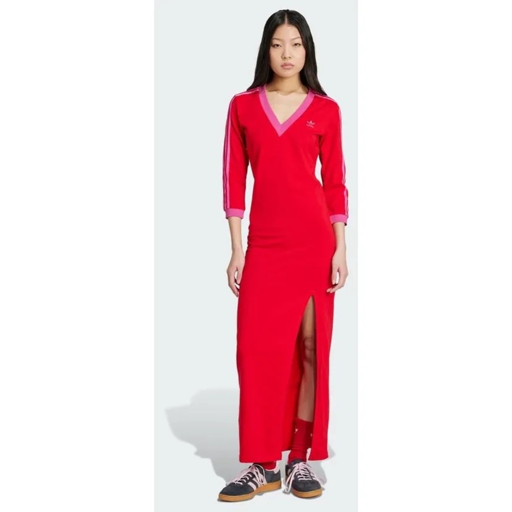 ADIDAS ORIGINALS ADICOLOR CLASSICS 3-STRIPES MAXI DRESS